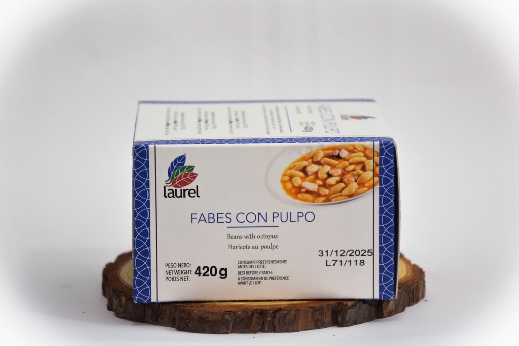 FABES CON PULPO