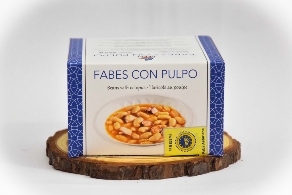 FABES CON PULPO