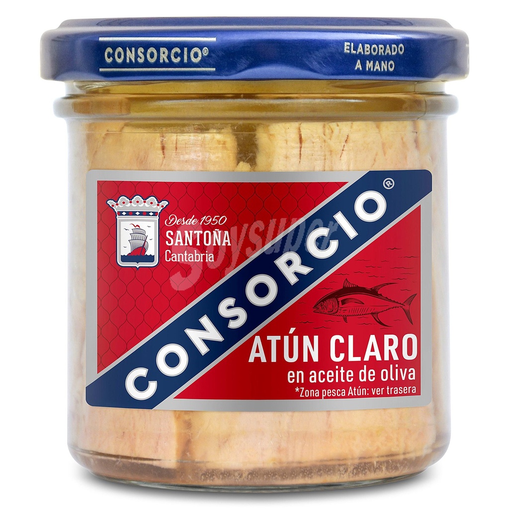 ATÚN CLARO EN ACEITE DE OLIVA CONSORCIO