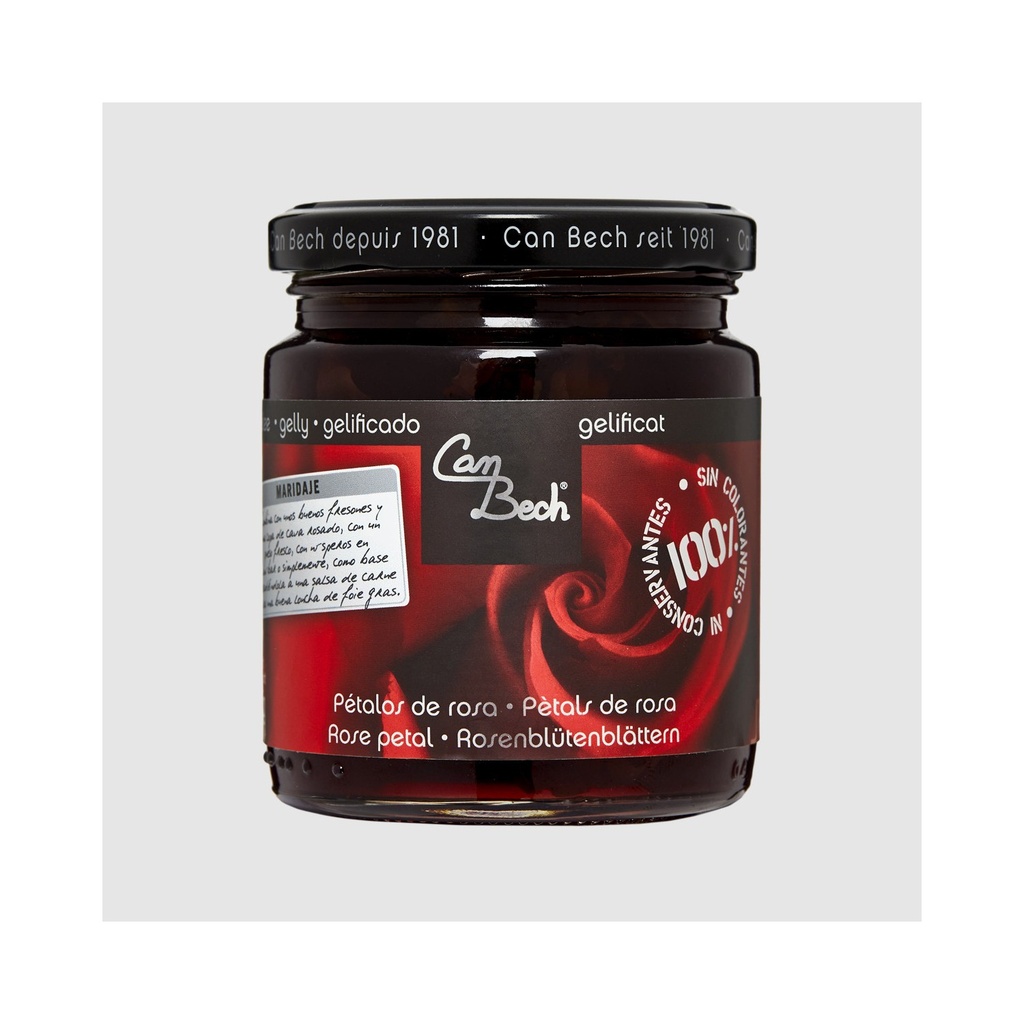 GELIFICADO DE PÉTALOS DE ROSA CAN BECH