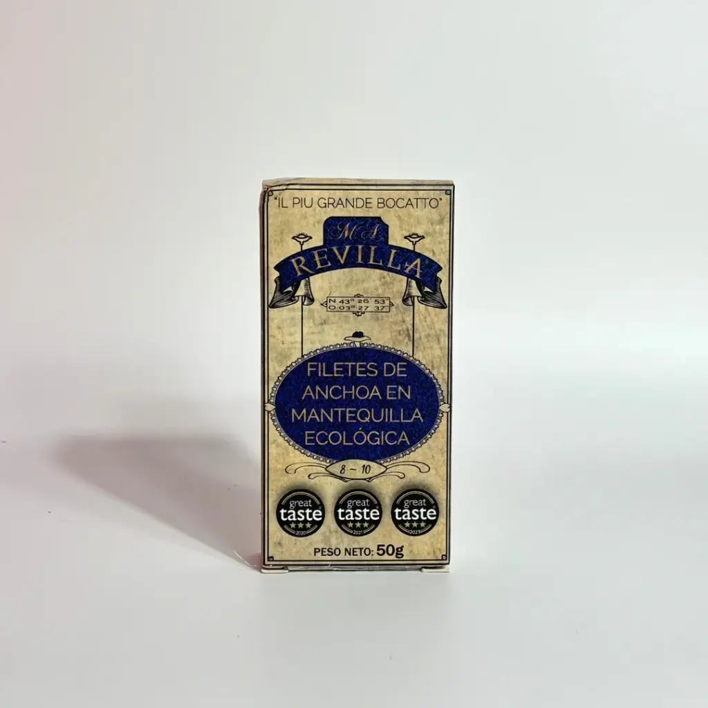 ANCHOAS EN MANTEQUILLA REVILLA 8-10 FILETES