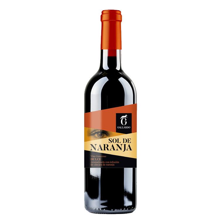 VINO GENEROSO DULCE AROMATIZADO CON NARANJA