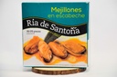 MEJILLÓN EN ESCABECHE RÍA DE SANTOÑA GIGANTES 18/25 piezas 550 g