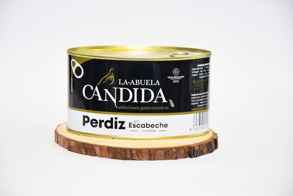 PERDIZ ENTERA EN ESCABECHE LA ABUELA CANDIDA