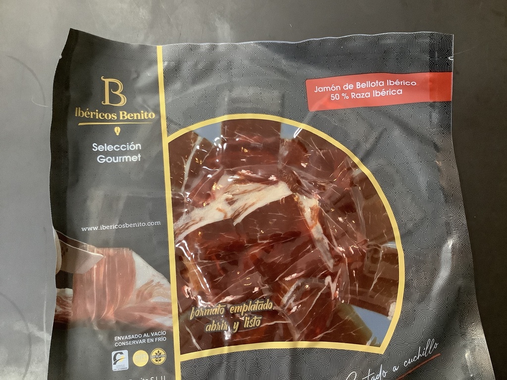 Sobre de jamón ibérico bellota