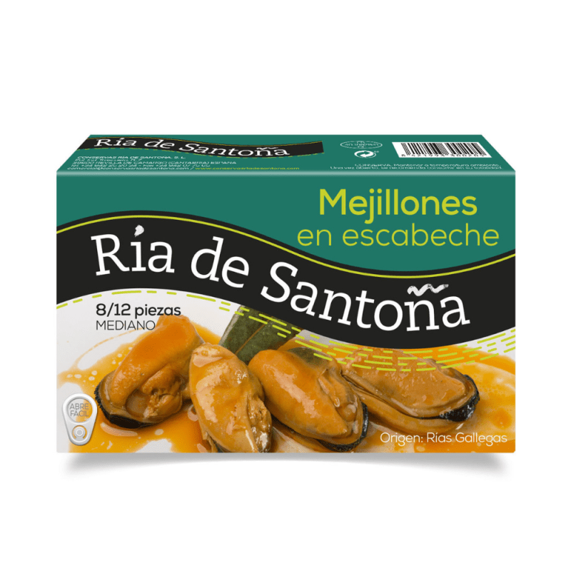 MEJILLON EN ESCABECHE 4-6 RIA SANTOÑA