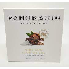 CHOCOLATE NEGRO CON NIBS Y FLOR DE SAL NATURAL PANCRACIO MINITABLETA